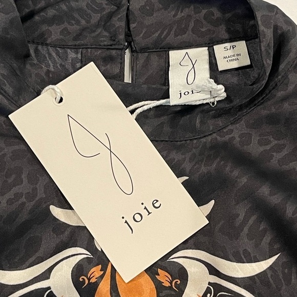 Joie | NWT | Long Sleeve Blouse | Size SP - Picture 6 of 8